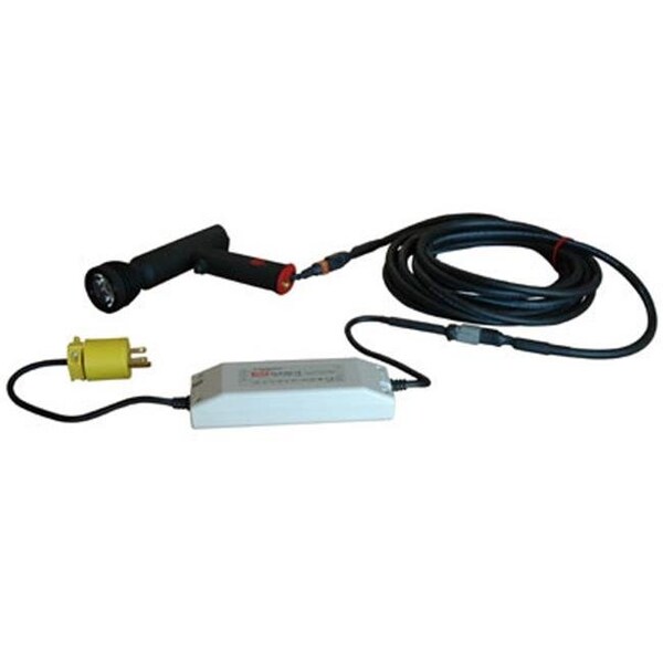 Larson Electronics HL-85-5W1-UV365-110V 110V Handheld Ultraviolet LED Spotlight with 25 ft. Cord; UV 365 nm Wavelength - 5 watt